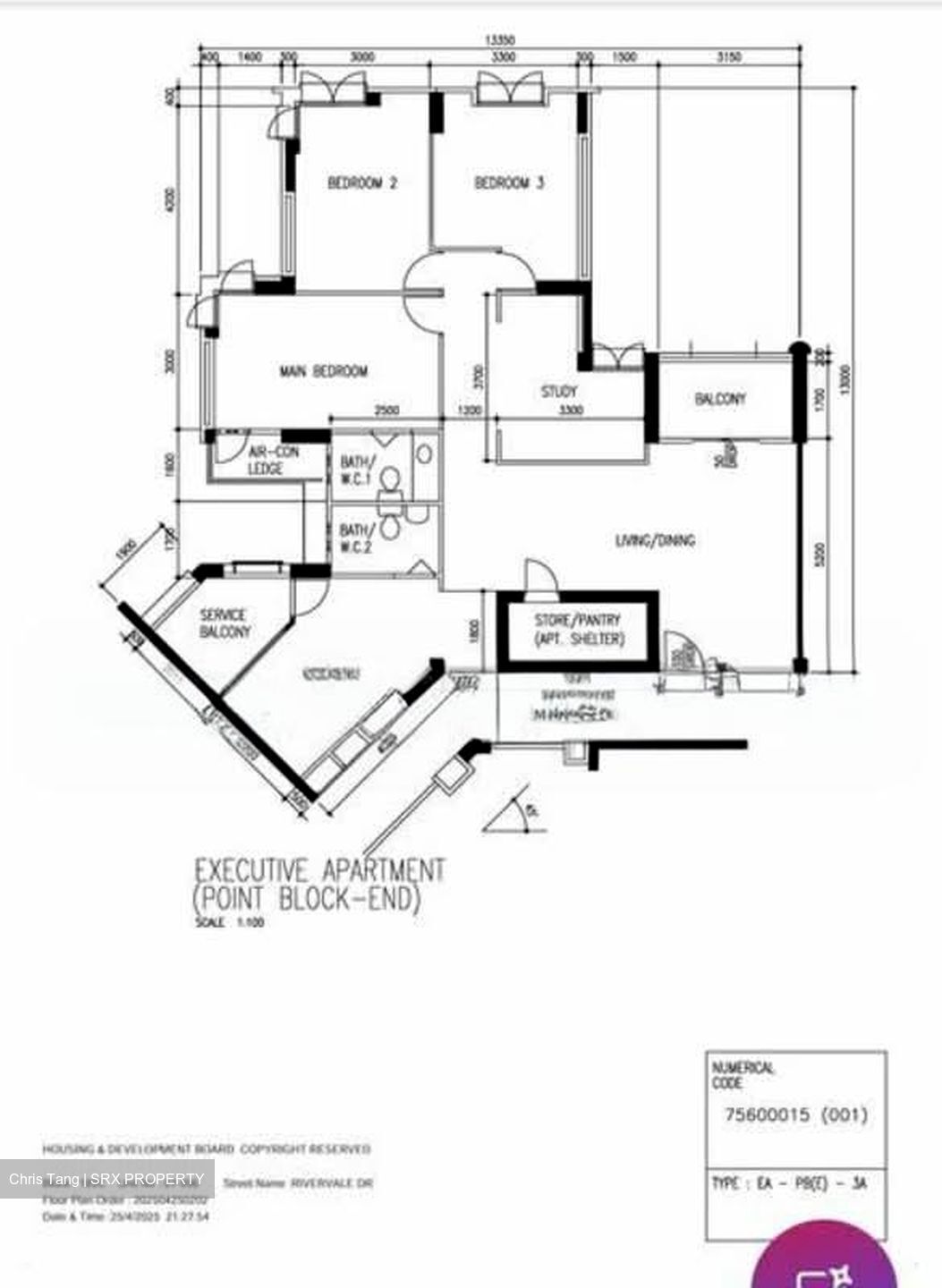 Blk 189C Rivervale Gateway (Sengkang), HDB Executive #565775141